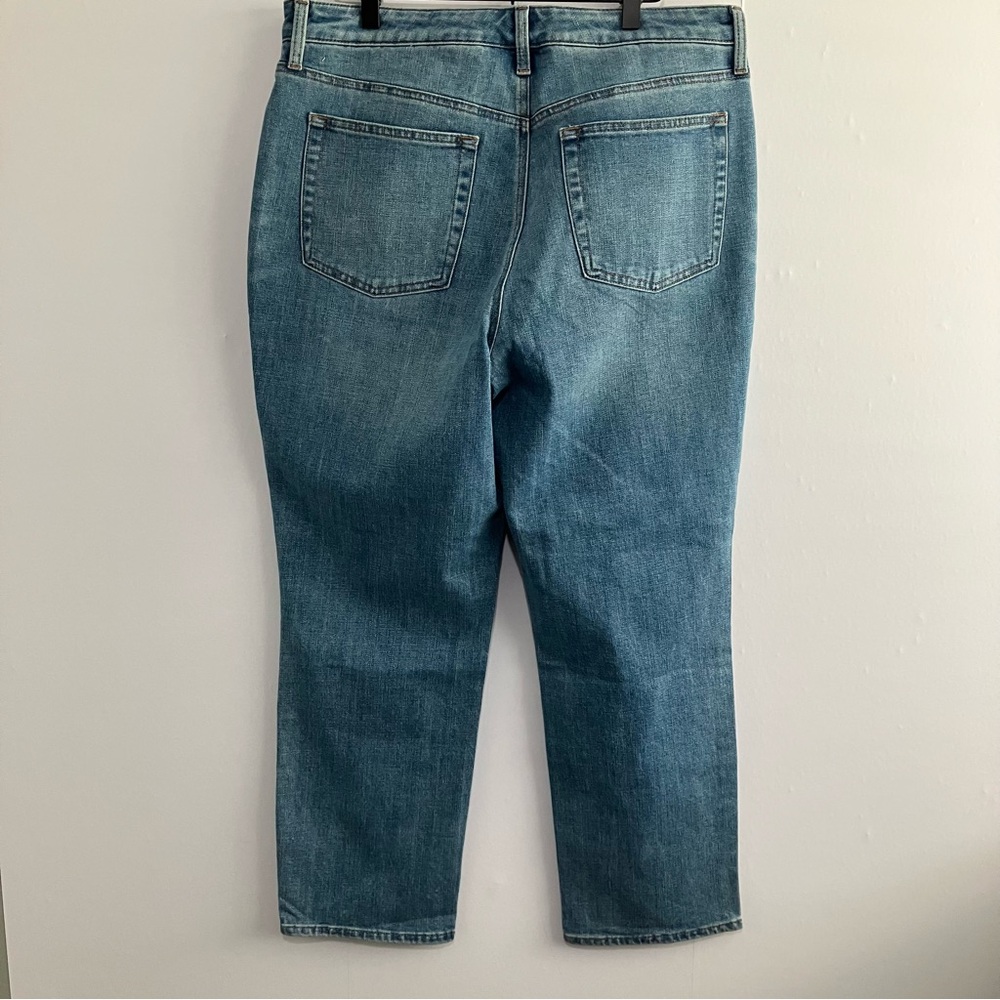 Talbots Modern Ankle Jean Medium Wash High Rise Size 12 - Picture 2 of 8